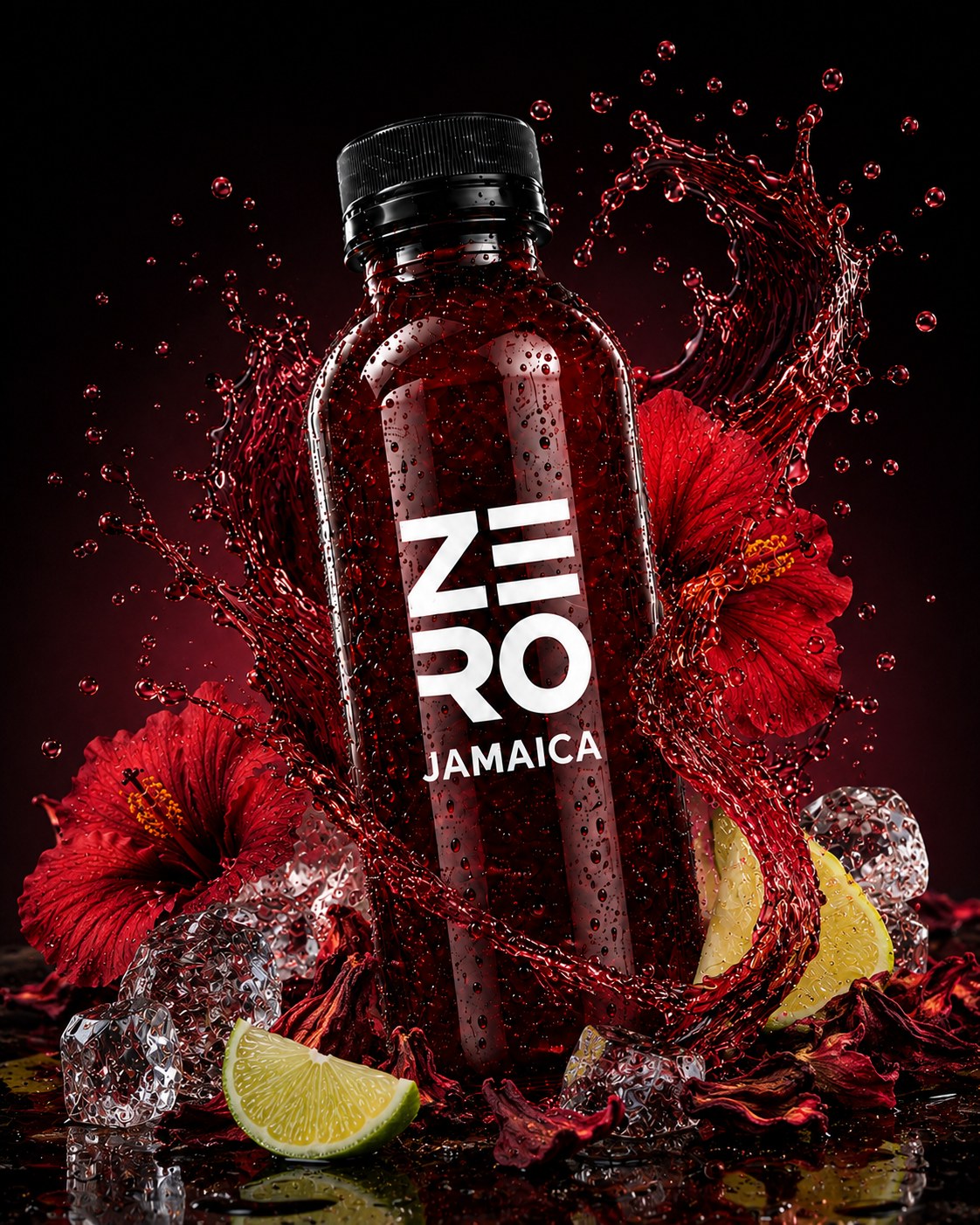 Jamaica — Flor de jamaica con limón. Ácida y floral. Refrescante y natural. Ver producto